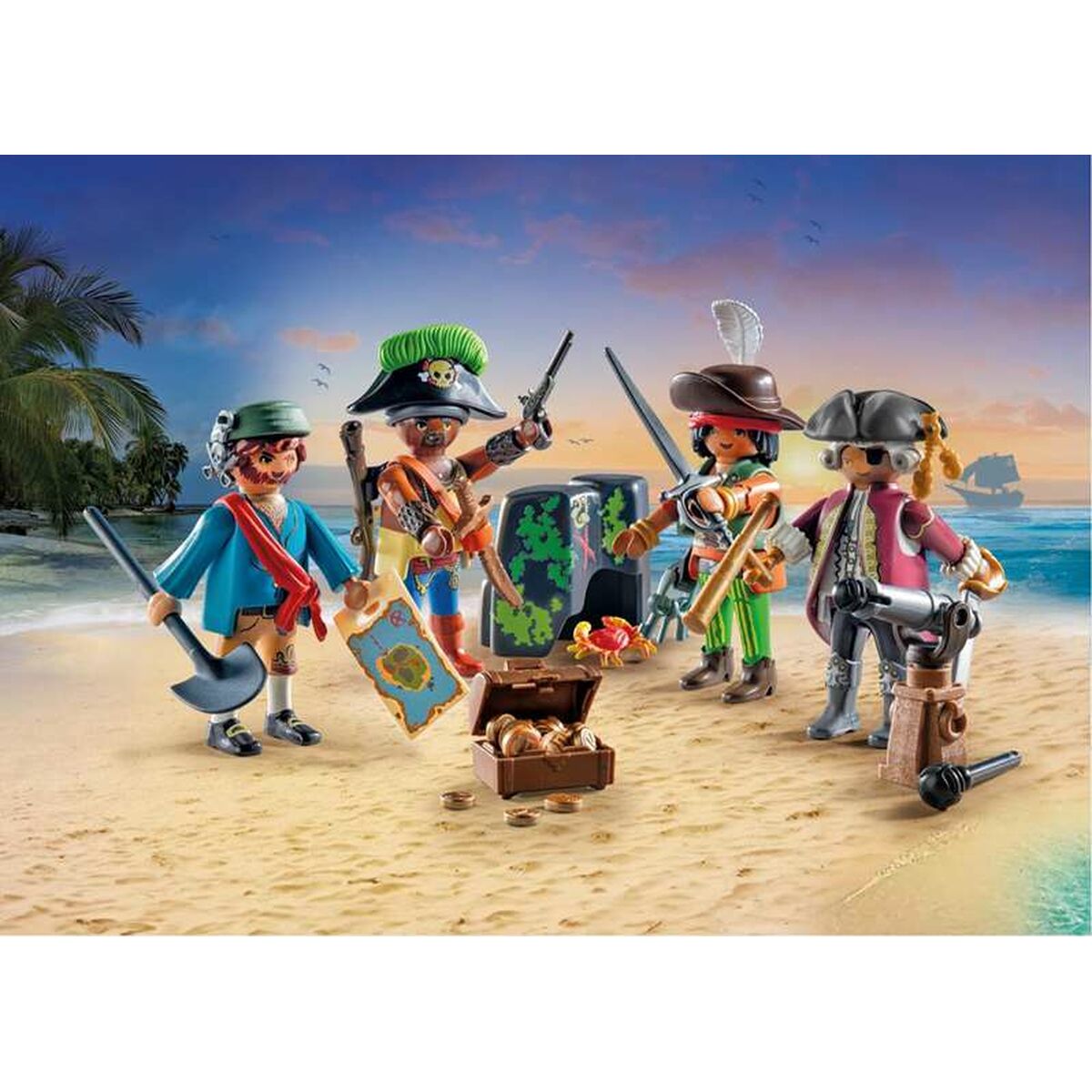 Playset Playmobil Pirates 71533 83 Pièces